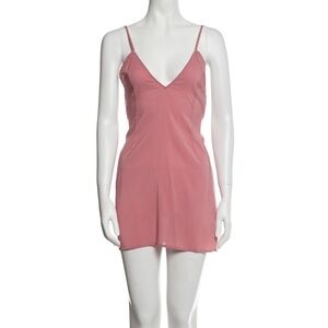 For Love & Lemons Pink Mini Dress